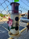Lighthouse Metal Bird House