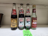 Collectors Soda Bottles 4 ct.