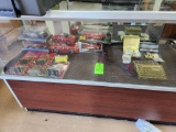Contents of Display Case - Nascar