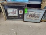 Pictures - Texas Ranger & Gas Station Painting by M. Reeves Signed & Numbered 14/250