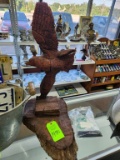 Carved Wood Eagle