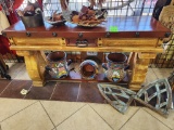 Rustic Sofa Table