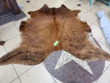 Exotic White Belly Cowhide Rug