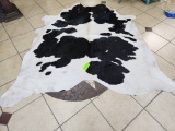 Black & White Cowhide Rug