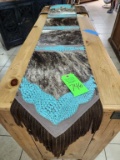 Leather & Cowhide Table Runner