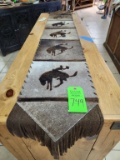 Leather & Cowhide Table Runner