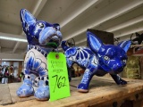 Talavera Pottery Dogs 2 ct. - Top Shelf