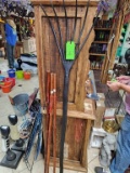 Rake & Walking Sticks
