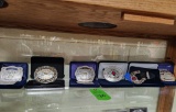 6 Misc. Belt Buckles - Some Montana Silver Smith