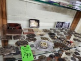 Misc. Belt Buckles - Contents of 2nd Shelf