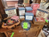 American Wooden Box Statement Signs, & Misc.