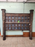 Old Door Bed, Multi Distressed Color King