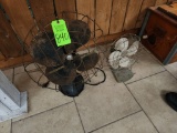 Vintage Hunter & Superior Electric Fans