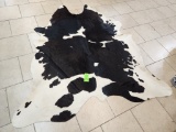 Black & White Cowhide Rug