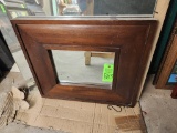 Wooden Framed Mirror
