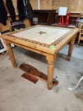 Rustic Bar Height Dining Table