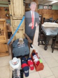 Trump Life Size Cardboard Cutout & Trump Hats & Shirts