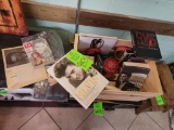 Crate of Elvis Memorabilia