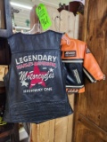 Harley Jacket (18M) & Harley Ladies Vest (M)
