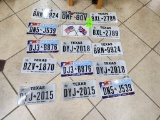 License Plates 15 ct.