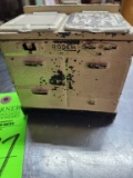 Arcade Cast Iron Roper Stove Bank with Steel Burner Covers