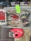 Helmet, Tote of Gloves, & Misc. Horse Tack