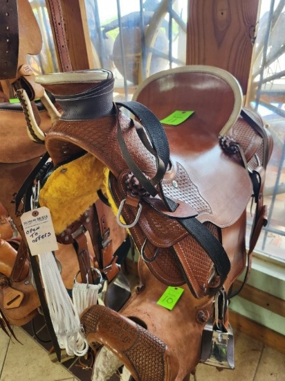 Brand New High-Back 15.5" Saddle