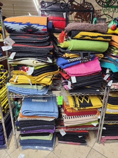 Saddle Blankets Misc. Sizes & Shelf