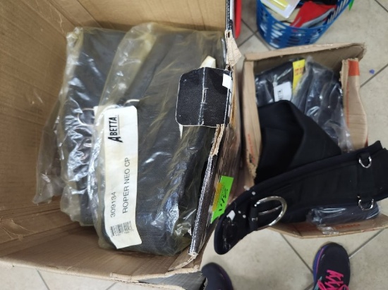 2 Boxes of Abetta Girths