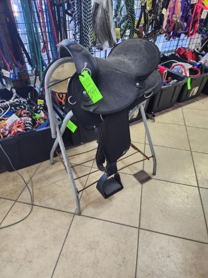 Abetta Saddle & Saddle Stand