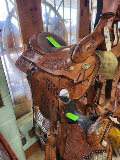 Champion Saddle Custom Made 17"
