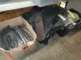 2 Totes & 2 Boxes of Girths