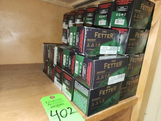 Fetter 12 Gauge Buckshot - 35 Boxes