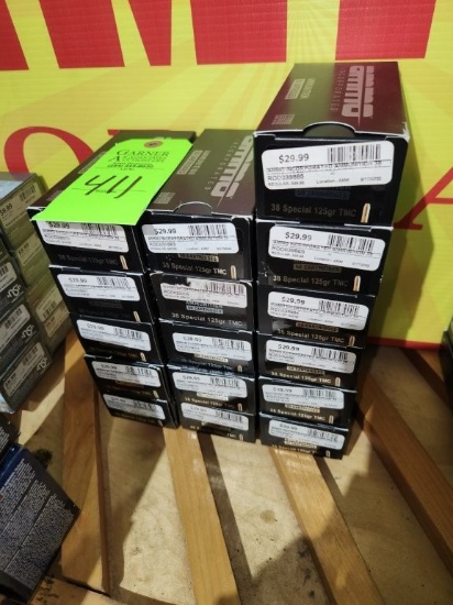 Ammo Inc. 38 Special 125 GR TMC - 16 ct.