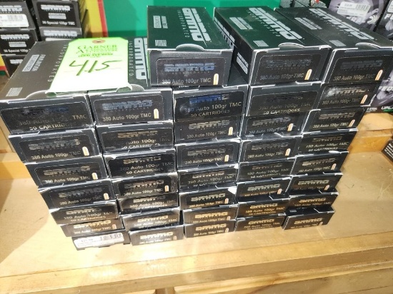 Ammo Inc. 380 Auto 100 GR TMC - 38 ct.
