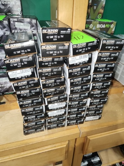 Blazer 40 S&W 180 GR FMJ - 41 ct.