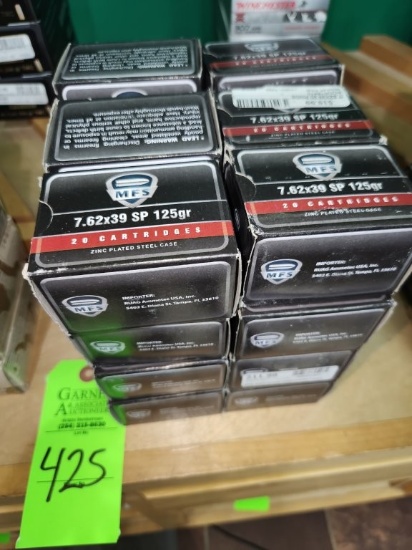 MFS 7.62x39 SP 125 GR - 24 ct.