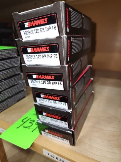 Barnes 30 Blk 120 GR - 6 ct.