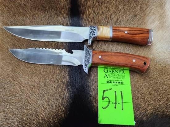 Survivors Stainless Steel Knives - 2 ct.