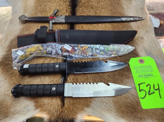Dagger & Knives - 3 ct.