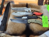 Hunting Knives - 4 ct. & Sheath - 1 ct.