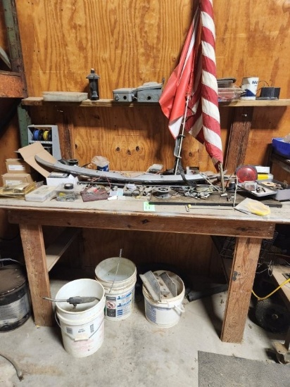 Homemade Work Bench & Misc.