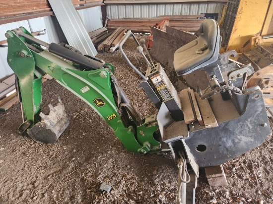 John Deere Backhoe 375 Attachment