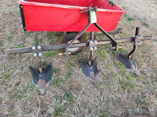 3 Tine Plow 6'