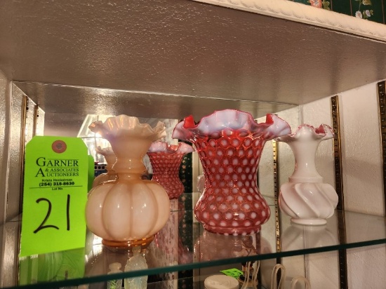 Fenton Vases 3 ct.
