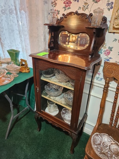 Victorian Style Curio Cabinet