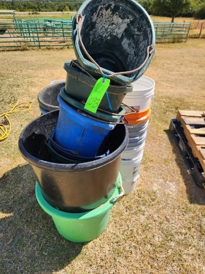 Bucket, Feeders, & Totes
