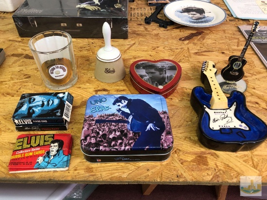 Assortment of Elvis Collector Items