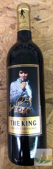 Elvis Wine Bottle