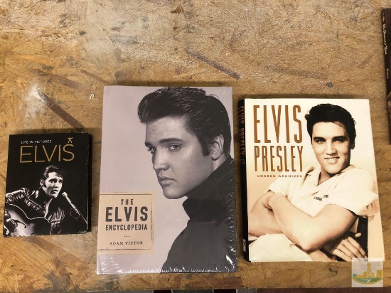 Assortment of Elvis Presley Books